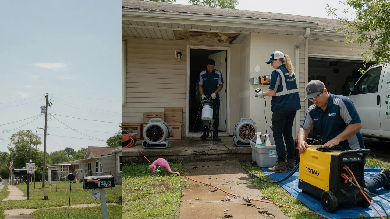 Storm Damage Water Removal in Mansfield, IL near me